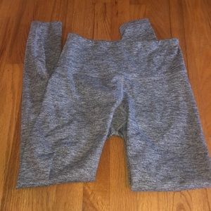 Textured Gray leggings